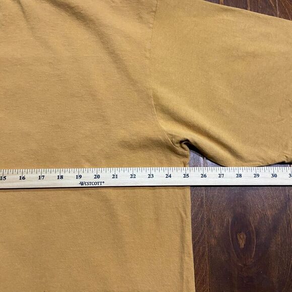 Timberland Vintage Y2K Rugged Outdoors Wheat Brown T-Shirt Mens Size XL - Picture 8 of 9